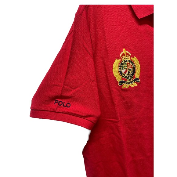 Polo by Ralph Lauren Classic Fit RED Polo Shirt NWT $79 - Picture 5 of 5